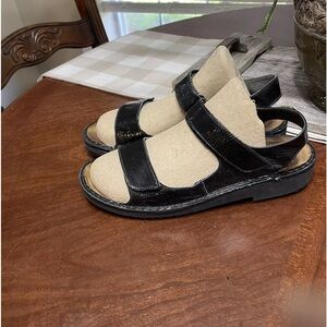 Naot Sandals  Karenna  Patent Black Leather
